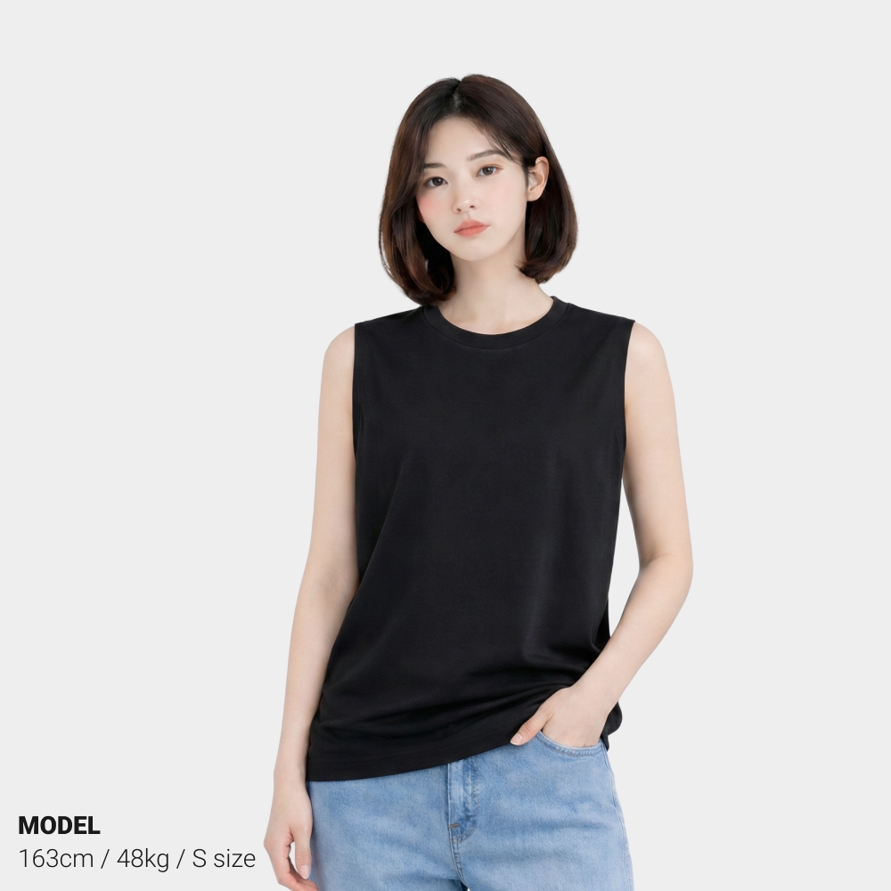 글리머 라이트 드라이 민소매 티셔츠