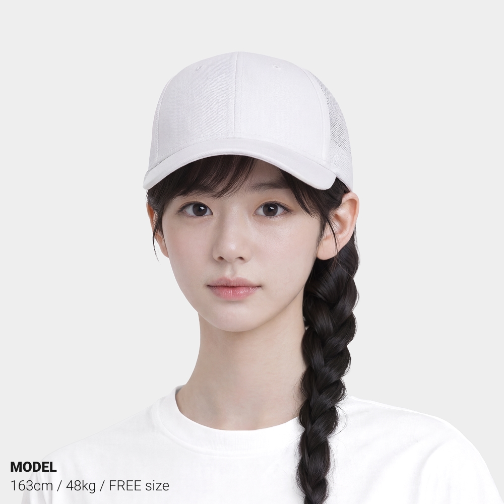 [자수] 아틀란티스 메쉬 볼캡