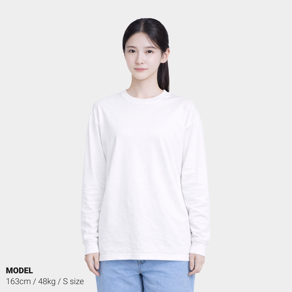 UA 17수 오버핏 긴소매 티셔츠