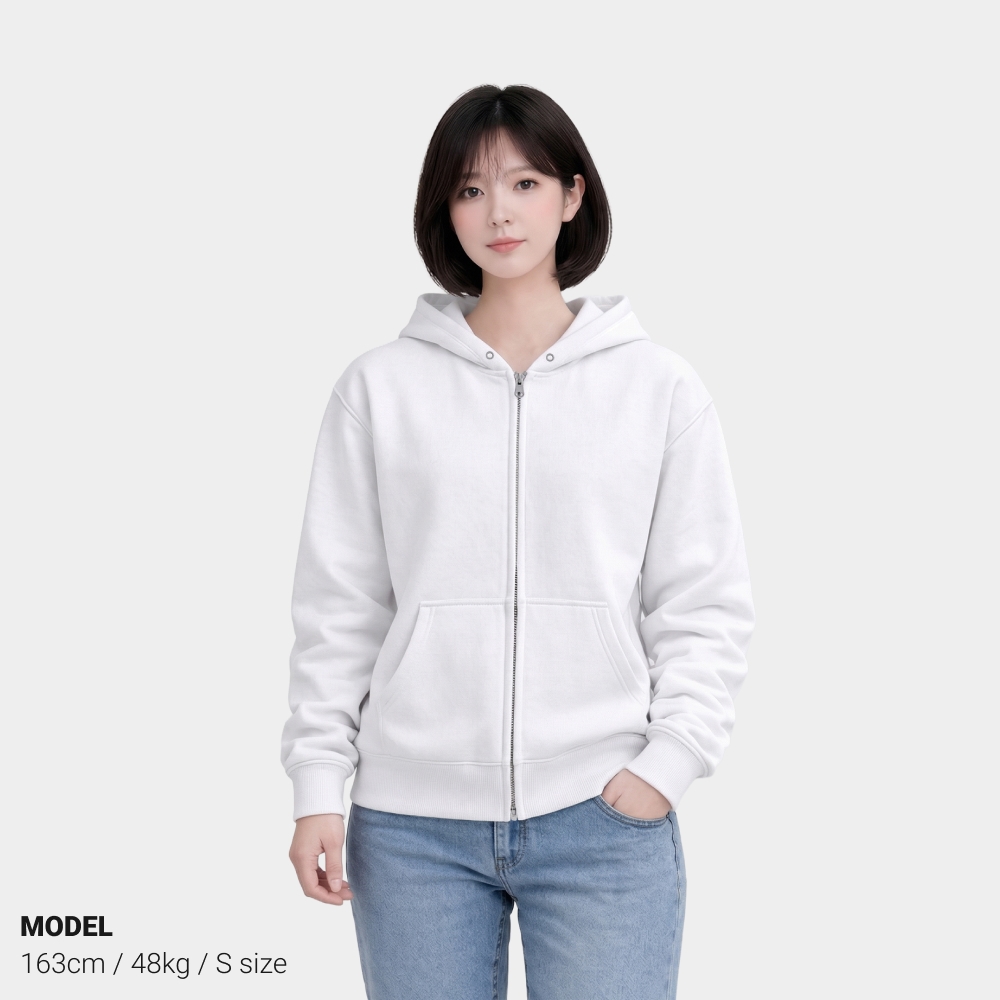 UA 기모 후드집업
