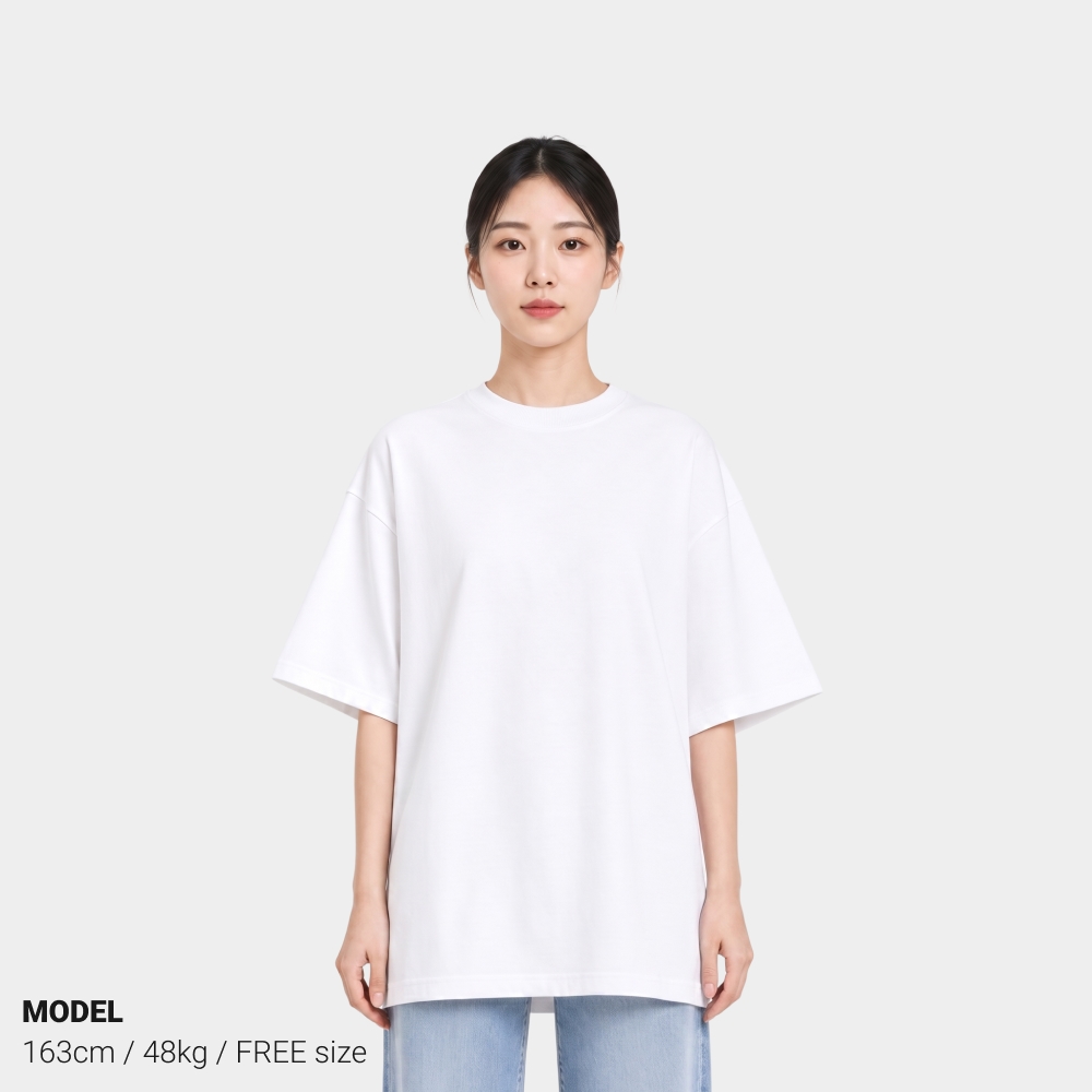 팀블링 20수 이지 오버핏 티셔츠