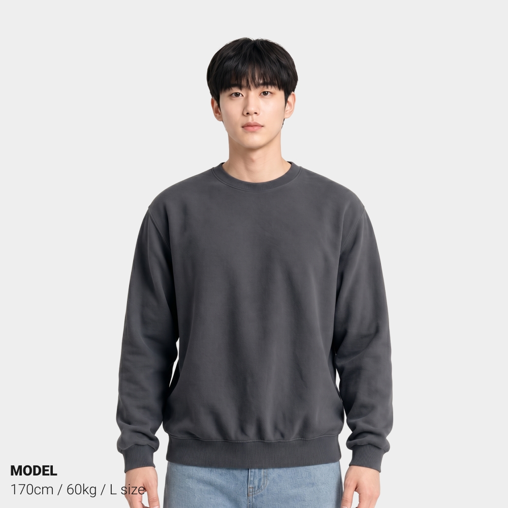 팀블링 피그먼트 쭈리 맨투맨