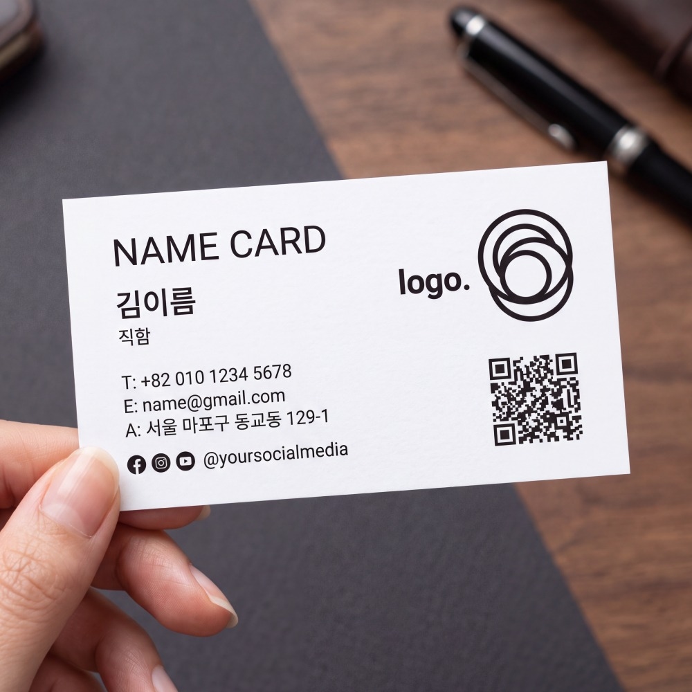 스페셜 화이트 명함