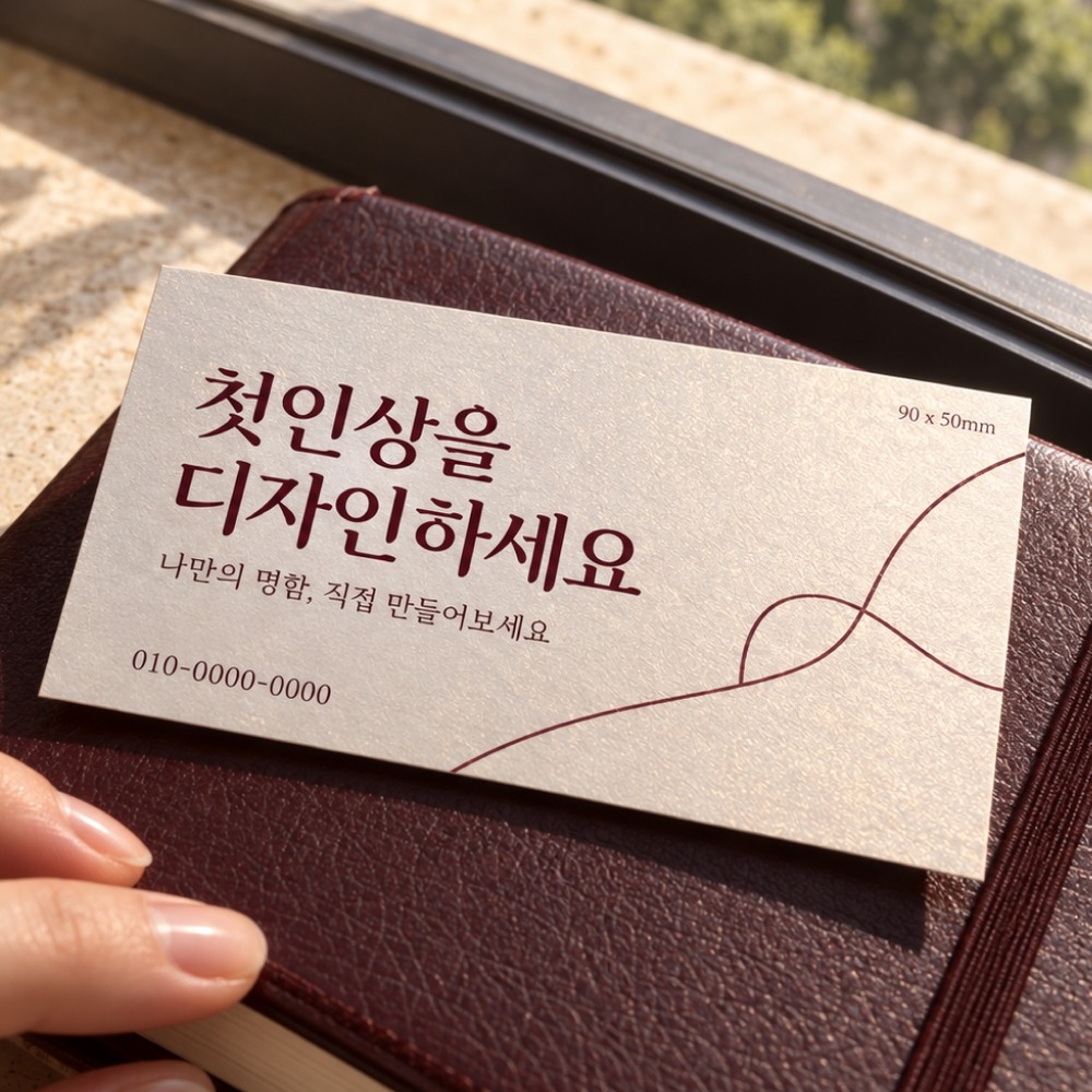 메탈 명함
